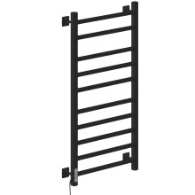 Электрический полотенцесушитель Ника Step-2 100/50 Черный матовый