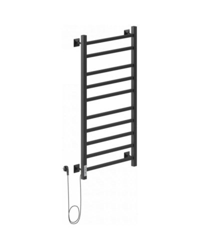 Электрический полотенцесушитель Ника Step-2 100/50 Черный матовый