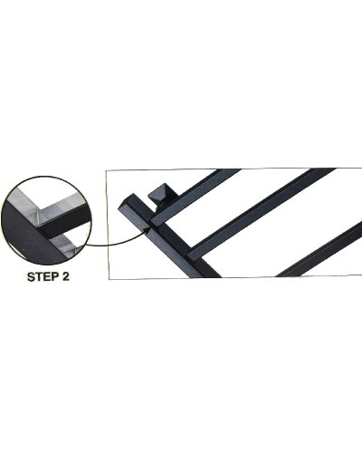 Электрический полотенцесушитель Ника Step-2 80/40 Черный матовый