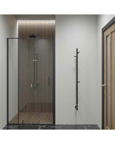 Электрический полотенцесушитель Vincea 15х140 VTD-1DBE Черный матовый