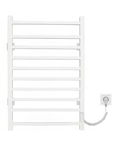 Электрический полотенцесушитель Vincea 50х80 VTD-1LWE Белый матовый
