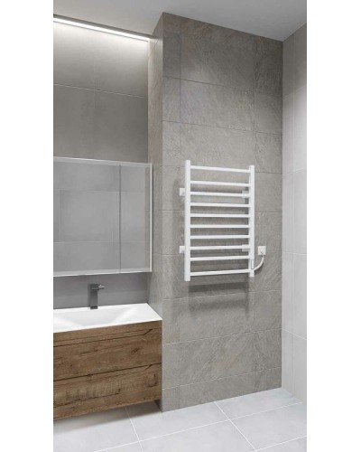 Электрический полотенцесушитель Vincea 50х80 VTD-1LWE Белый матовый