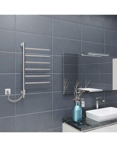 Электрический полотенцесушитель Vincea 43х80 VTD-1S2CE Хром