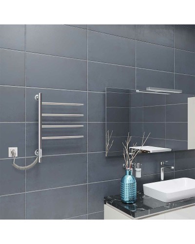 Электрический полотенцесушитель Vincea 43х60 VTD-1S1CE Хром