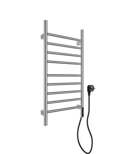 Полотенцесушитель электрический WONZON & WOGHAND, Брашированный никель (WW-AL409-BR)