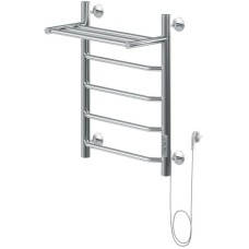 Электрический полотенцесушитель Aquanet Fiona 60х50 R 281998 с полкой Хром