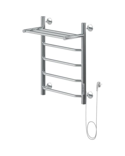 Электрический полотенцесушитель Aquanet Fiona 60х50 R 281998 с полкой Хром