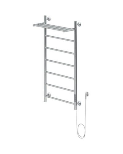 Электрический полотенцесушитель Aquanet Mauro 100х50 R 282008 с полкой Хром
