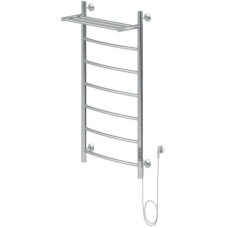 Электрический полотенцесушитель Aquanet Romeo 100х50 R 281992 с полкой Хром