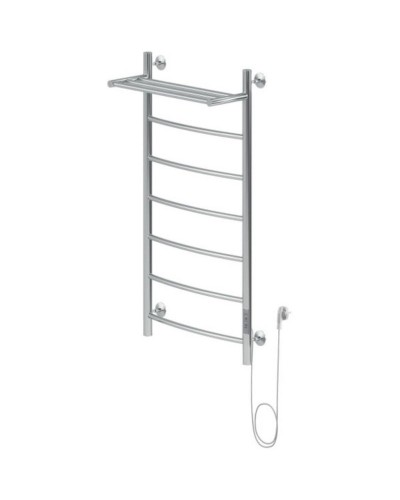 Электрический полотенцесушитель Aquanet Romeo 100х50 R 281992 с полкой Хром