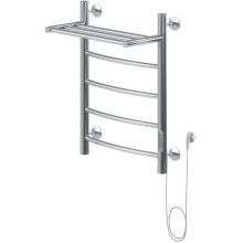 Электрический полотенцесушитель Aquanet Romeo 60х50 R 281990 с полкой Хром