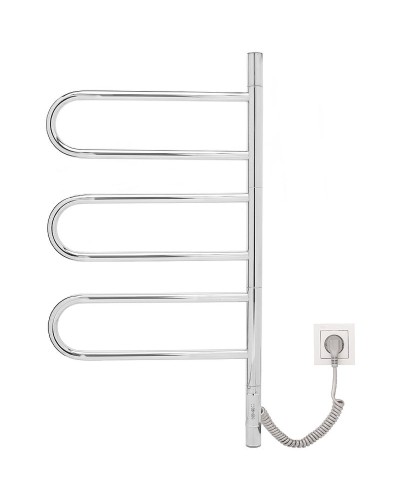 Электрический полотенцесушитель Vincea 44х80 VTD-1R2CE Хром