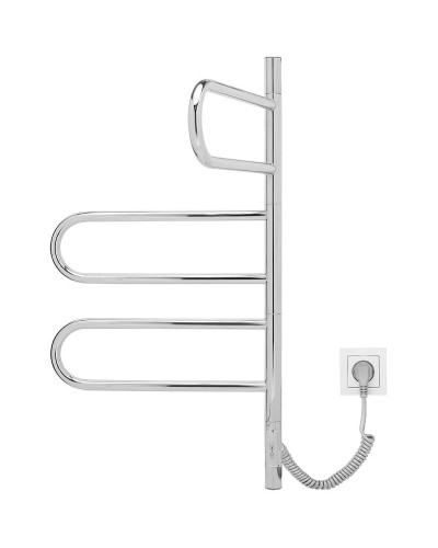 Электрический полотенцесушитель Vincea 44х80 VTD-1R2CE Хром