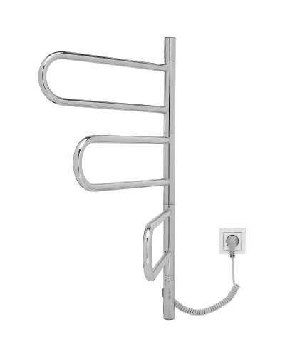 Электрический полотенцесушитель Vincea 44х80 VTD-1R2CE Хром