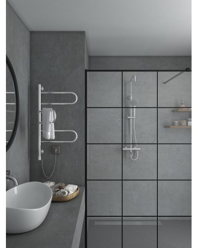 Электрический полотенцесушитель Vincea 44х80 VTD-1R2CE Хром