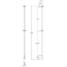 Электрический полотенцесушитель Margaroli Arcobaleno 616XGOB-1650 Золото