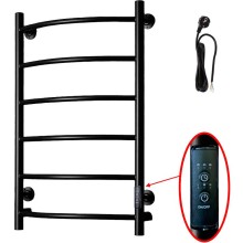 Электрический полотенцесушитель Тругор ПЭК 5 СП 80x50 Черный