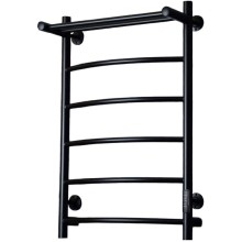 Электрический полотенцесушитель Тругор ПЭК 5П СП 80x50 с полкой Черный