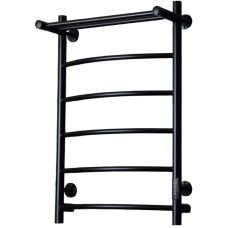 Электрический полотенцесушитель Тругор ПЭК 5П СП 80x50 с полкой Черный