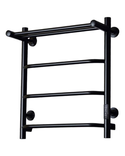 Электрический полотенцесушитель Тругор ПЭК 6П СП 60x50 с полкой Черный