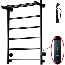 Электрический полотенцесушитель Тругор Аспект ПЭК 1П СП 80x50 с полкой Черный