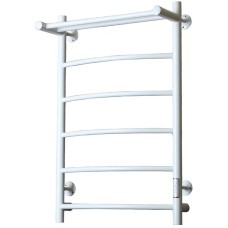 Электрический полотенцесушитель Тругор ПЭК 5П СП 80x50 с полкой Белый
