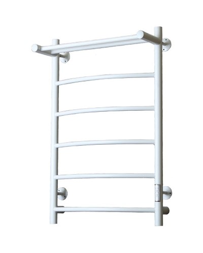 Электрический полотенцесушитель Тругор ПЭК 5П СП 80x50 с полкой Белый