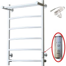 Электрический полотенцесушитель Тругор ПЭК 5П СП 80x50 с полкой Белый
