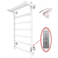 Электрический полотенцесушитель Тругор ПЭК 20квП СП 80x50 с полкой Белый