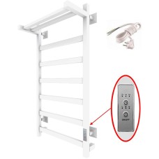 Электрический полотенцесушитель Тругор ПЭК 20квП СП 80x50 с полкой Белый