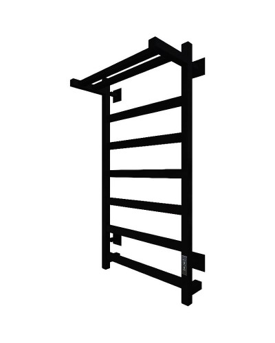 Электрический полотенцесушитель Тругор ПЭК 20квП СП 80x50 с полкой Черный