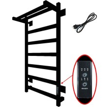 Электрический полотенцесушитель Тругор ПЭК 20квП СП 80x50 с полкой Черный