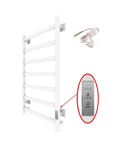 Электрический полотенцесушитель Тругор ПЭК 20кв СП 80x40 Белый