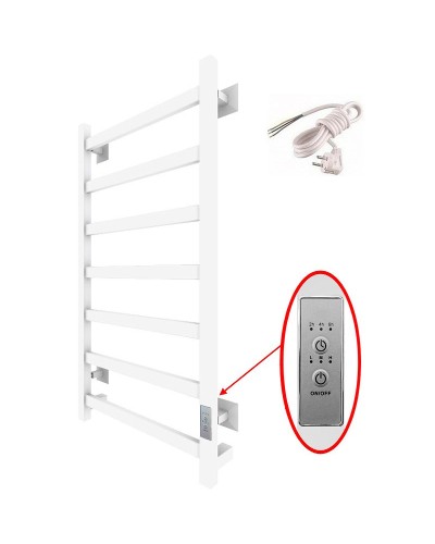 Электрический полотенцесушитель Тругор ПЭК 20кв СП 80x50 Белый