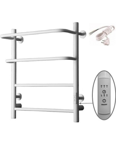 Электрический полотенцесушитель Тругор ПЭК 19 СП 60x50 Белый