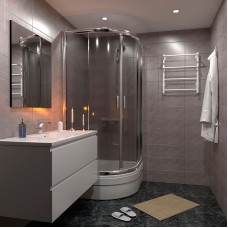 Электрический полотенцесушитель Тругор ПЭК 19 СП 60x50 Белый