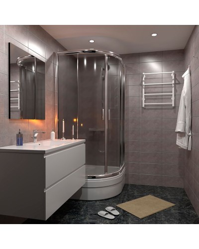 Электрический полотенцесушитель Тругор ПЭК 19 СП 60x50 Белый