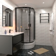 Электрический полотенцесушитель Тругор ПЭК 19 СП 60x50 Черный