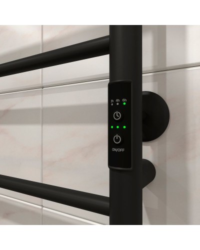 Электрический полотенцесушитель Тругор ПЭК 19 СП 60x50 Черный