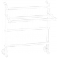 Электрический полотенцесушитель Margaroli Sole 554-3 BOX 5544703WHPB с полкой Белый