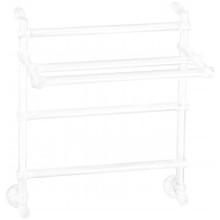 Электрический полотенцесушитель Margaroli Sole 554-3 BOX 5544703WHPB с полкой Белый