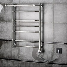 Электрический полотенцесушитель Тругор Браво 3 П элТЭН 80x40 с полкой Хром