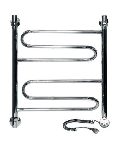 Электрический полотенцесушитель Ника Curve ЛZ Эл. 60x50 Хром