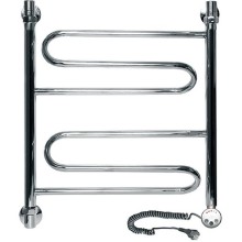 Электрический полотенцесушитель Ника Curve ЛZ Эл. 60x60 Хром