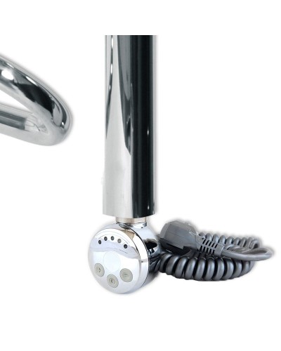 Электрический полотенцесушитель Ника Curve ЛZ Эл. 60x60 Хром