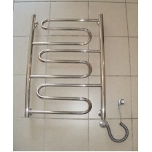 Электрический полотенцесушитель Ника Curve ЛZ Эл. 120x40 Хром