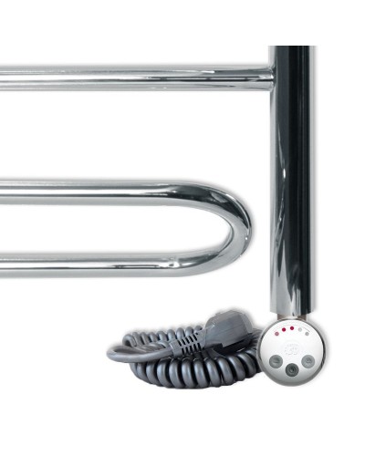 Электрический полотенцесушитель Ника Curve ЛZ Эл. 120x50 Хром