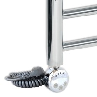 Электрический полотенцесушитель Ника Arc ЛД/ВП (г2) Эл. 100x50 с полкой Хром