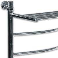 Электрический полотенцесушитель Ника Arc ЛД/ВП Эл. 60x30 с полкой Хром