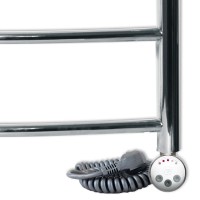 Электрический полотенцесушитель Ника Arc ЛД/ВП Эл. 60x30 с полкой Хром